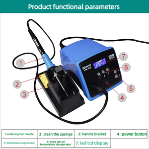 Station de soudage haute puissance Longwei 100W avec affichage numérique <span class=keywords><strong>intelligent</strong></span> - Product Image 3
