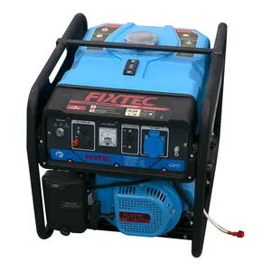 FIXTEC Factory Directly Wholesale 2800W Portable Silent Gasoline Household Welder Generators Electric Welding Machine for Sale