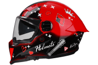 Casque de moto intégral vintage personnalisé de haute qualité et populaire pour les motos