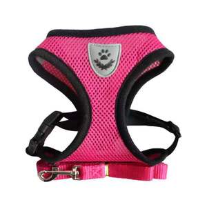 Arnés y Correa para Perro, Nuevo, en Existencia, Venta al por Mayor de Fábrica, Arnés de Pecho Transpirable y Reflectante Tipo Chaleco para Perros Pequeños - Product Image 4