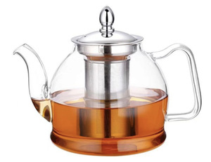 Kính ấm trà với có thể tháo rời Infuser Stovetop an toàn Tea Kettle Blooming và Loose Leaf Tea Maker <span class=keywords><strong>Set</strong></span> - Product Image 5
