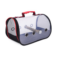 Sac à main transparent à épaule unique pour oiseaux Cage à oiseaux de voiture Pet Perroquet Sortie Sac à dos Starling Bird CageParrot Sortie Sac à dos