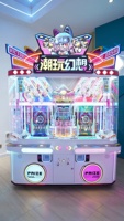 Machines de divertissement métalliques très demandées en usine : Machines à griffes, Machines à cadeaux, Jeux d'arcade, Pousseurs de flipper (espagnol/japonais) pour le jeu