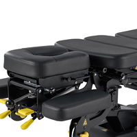 Table de décompression vertébrale électrique Herrington-480 pour thérapie physique, traction cervicale et chiropratique