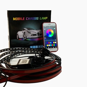 <span class=keywords><strong>Kit</strong></span> de lumières néon pour châssis de <span class=keywords><strong>voiture</strong></span> avec télécommande, étanche, application de contrôle à distance, éclairage ambiant de <span class=keywords><strong>voiture</strong></span> - Product Image 6
