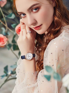 Nuovo Orologio da Donna <span class=keywords><strong>di</strong></span> <span class=keywords><strong>Marca</strong></span> Originale, Stile Studentesco con Cinturino in Pelle, Design Semplice e Raffinato, Resistente all'Acqua, Ultra-sottile - Product Image 4