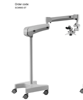 Microscope opératoire dentaire avec imagerie 4K, optique apochromatique, éclairage LED couleur réelle, zoom continu