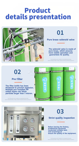 Sistema de Ósmosis Inversa Tolcat 500L/H, Planta de Purificación y Filtración de Agua Pura - Product Image 4