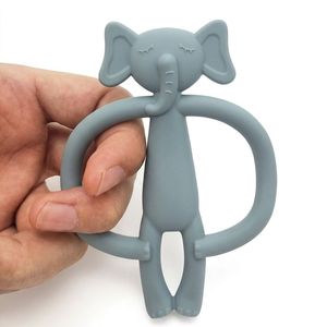 2 Stück Silikon-Beißringe für Babys, BPA-frei, weiche Beißringe-<span class=keywords><strong>Set</strong></span> für Jungen und Mädchen von 0-24 Monaten - Product Image 4
