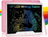 Bloc-notes électronique effaçable personnalisé pour enfants de 15 pouces, tablette à dessin LCD, bloc-notes numérique