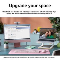 Ensemble clavier ergonomique sans fil Logitech Preferred Series K950 et souris M750 pour ordinateur de bureau Mac