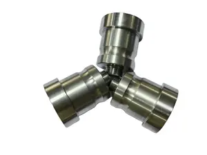 Chất lượng cao 5 trục CNC các bộ phận gia công biến phụ kiện thép không gỉ/nhôm/Đồng