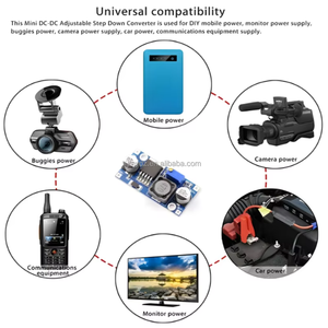 Convertisseur abaisseur de tension DC-DC LM2596, régulateur de tension 3.0-40V vers 1.5-35V, module d'alimentation abaisseur de tension - Product Image 3