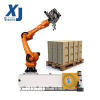 Bras robotiques industriels KUKA KR 50 R2100-2 à 6 axes, chargement et déchargement lourds, manutention de matériaux, robot de palettisation