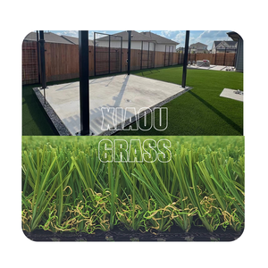 Compte à rebours des réductions : <span class=keywords><strong>Gazon</strong></span> <span class=keywords><strong>synthétique</strong></span> paysager réaliste de 20 mm, absorbant les chocs, pour parcs urbains - Product Image 4