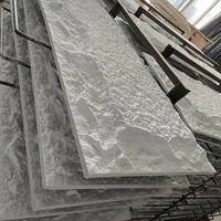 Panneau mural en mousse de polyuréthane 3D classique moderne en PU, imitation pierre, imperméable, ignifuge, utilisation hôtelière, matériaux de construction, prix d'usine