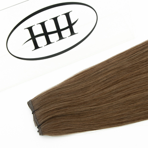 Extensiones de Cabello Natural Genius Weft de Primera Calidad, Color <span class=keywords><strong>Balayage</strong></span>, Extensiones de Cabello Liso - Product Image 1