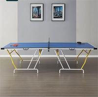 PINJIAN Vente en gros Table de tennis de table 9 pieds 274 cm 4 pièces Pliable Ping-Pong pour usage intérieur et extérieur