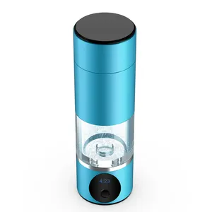 Suyzeko Rechargeable Portable Hydrogen Water Ionizer PEM SPE Technology 6000ppb Hydrogen Water Bottle