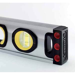Nivel Magnético Stanley FAT MAX 1-43-525 de 60 cm con 3 Burbujas, Nivel de Burbuja Industrial, Medición Precisa, Plástico y Aluminio - Product Image 3