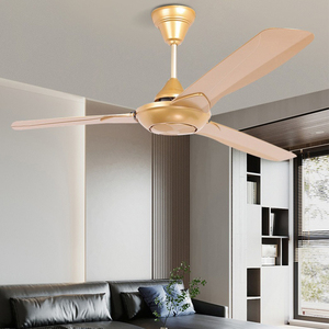 พัดลมเพดานขนาดเล็กมอเตอร์ DC 3ใบพัดควบคุมระยะไกลสีสันสดใสไฟ LED ใช้ในบ้านพัดลมระบายความร้อนด้วยอากาศ - Product Image 5