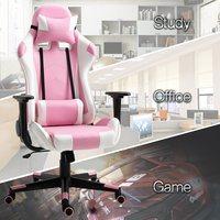 Nouvel arrivage d'AJUNION fauteuil de jeu design vente en gros bon marché chaise de bureau de jeu chaise de jeu pivotante à dossier haut pour PC