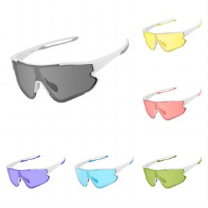 PC Lens Outdoor Large Frame Sun Glasses One Piece Lens Colorful Oversized Sport <b>Eyewear</b> Sunglasses for Women - Product Image 4