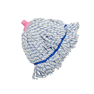 Serpillère rotative en acier auto-essoreuse Bicaso, outil de nettoyage mains libres écologique pour sols domestiques, style traditionnel - Product Image 1