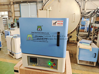 Four à moufle électrique de laboratoire VF-16MA 1100C 1600C 1800C, mini-chambre compacte pour traitement thermique, frittage et recuit
