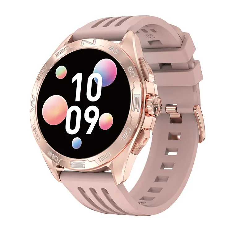 Hoge Kwaliteit Dt M1 Sport Smart Watch Amoled Ronde Scherm Ip68 Waterdichte Fitness Tacker Smartwatch Voor Android Ios