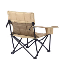 Chaise pliante d'extérieur en tissu Oxford léger et durable Tabouret de pêche portable pour parc de plage Tabouret de camping pliable