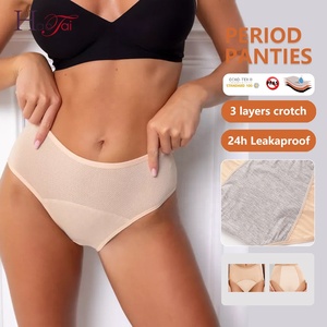 Mutandine Mestruali Riutilizzabili a 3 Strati OEM per Ragazze Adolescenti, Assorbenti Anti-Perdita - Product Image 1