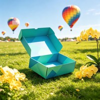 Caja de Envío Personalizable, Reciclable, Ecológica, Estilo Minimalista, con Grabado en Relieve para Regalos, Ropa Infantil y Artículos Culturales