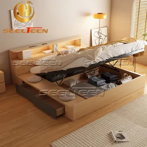 New Design Single Lady Room Queen Bedroom Furniture Set
