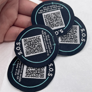 NFC Woven Custom Clothing Labels For Garment Neck <b>Tag</b> - Product Image 6