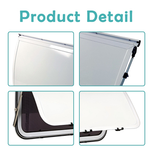 Panneau de protection en aluminium JDA RV avec découpe pour fenêtre, couvercle de remplacement latéral incurvé pour <span class=keywords><strong>camping</strong></span>-<span class=keywords><strong>car</strong></span>, caravane, remorque - Product Image 3
