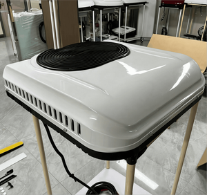 Climatiseur spécial Treeligo OLIVER Blanc 12V/24V pour balayeuse <span class=keywords><strong>à</strong></span> quatre roues, poste de garde, yacht, véhicule d'ingénierie et parking - Product Image 6