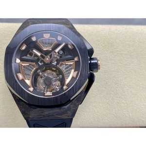 Reloj esqueleto de concepto cerámico de carbono con movimiento tourbillon mecánico a prueba de agua de súper calidad, 42 mm, fábrica RM - Product Image 2