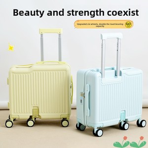 Nuevo modelo colorido equipaje de embarque de dibujos animados de 20 pulgadas pequeño estuche de viaje rodante para niños niñas maleta para niños Ride Sit - Product Image 4