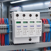 Parafoudre triphasé TY-40 4P AC 40kA 275V Type 2 pour usage industriel – Protection contre la foudre