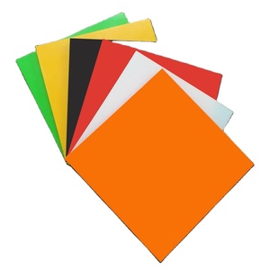 Đùn của màu sắc khác nhau độ dày 1-200 mét <span class=keywords><strong>HDPE</strong></span> tấm màu vàng tấm nhựa - Product Image 1