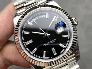 Luxury Super Quality Waterproof Mechanical Watch 40mm KF Factory 904l Steel 2836 Movement 228239 <b>Weight</b> 215g Black Diamond Watch - Product Image 2