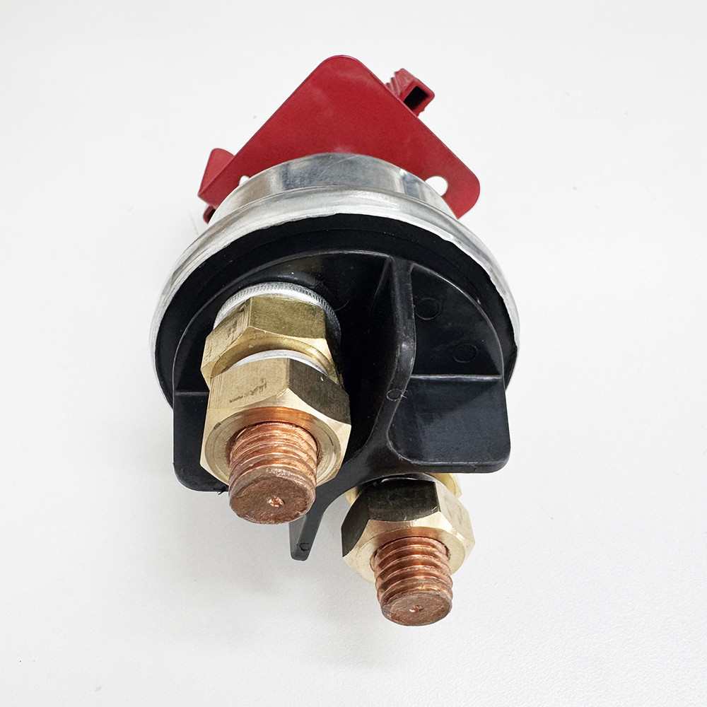 2 шпильки M12 поворотный выключатель батареи DC 24V 300A две медные клеммы Повышенная безопасность