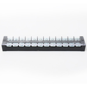 Guan Yang Terminal Block TB-45A/12P 45A <b>Copper</b> Screw Type 12 Position Fixed Terminal <b>Strip</b> - Product Image 3
