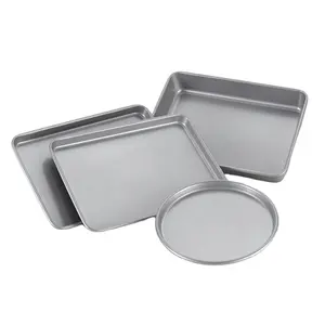 Teglia per pizza in alluminio personalizzata commerciale teglia da forno teglia speciale 1.2 piatti e padelle in alluminio spesso per la cottura