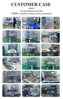 Machine de découpe automatique de pain/bradines à grande vitesse MeiShun, 300-450 plateaux/heure, 220V 2500W, 655kg, Hebei Dairy Processing