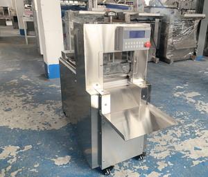 Fully Automatic Commercial Adjusted Thickness Frozen <strong>Meat</strong> Flaker Slicer Equipment <strong>Slicing</strong> <strong>Machine</strong> - Product Image 4