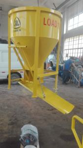 Croquettes à béton manuelles pour chariot élévateur/grues, godet à béton à structure compacte - Product Image 3