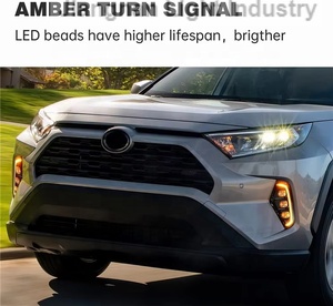 Đèn LED DRL chạy ban ngày tích hợp xi nhan và đèn sương mù cho Toyota RAV4 2019 2020 2021 - Product Image 5
