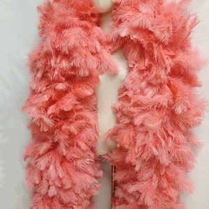 Đẹp 3.5 Mét Yards Lớn Đà Điểu Lông Boa Fluffy Boa Đà Điểu Lông Cho Hiệu Suất Chương trình Showgirl Khiêu Vũ Trang Phục - Product Image 1